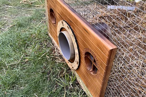 gallery - Hobbit door for guinea pigs
