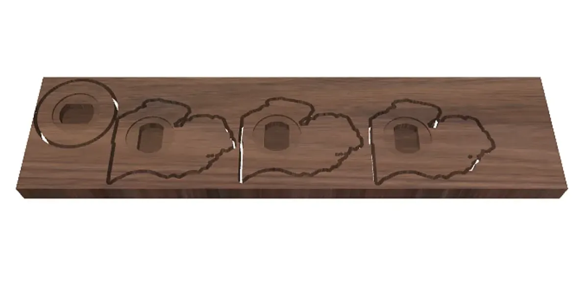 michigan bottle opener - image 1